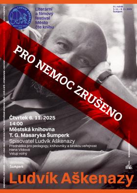 Aškenazy knihovna - pro nemoc zrušeno